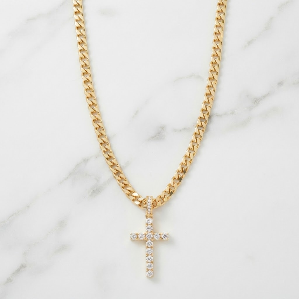 Collar Dije Cruz